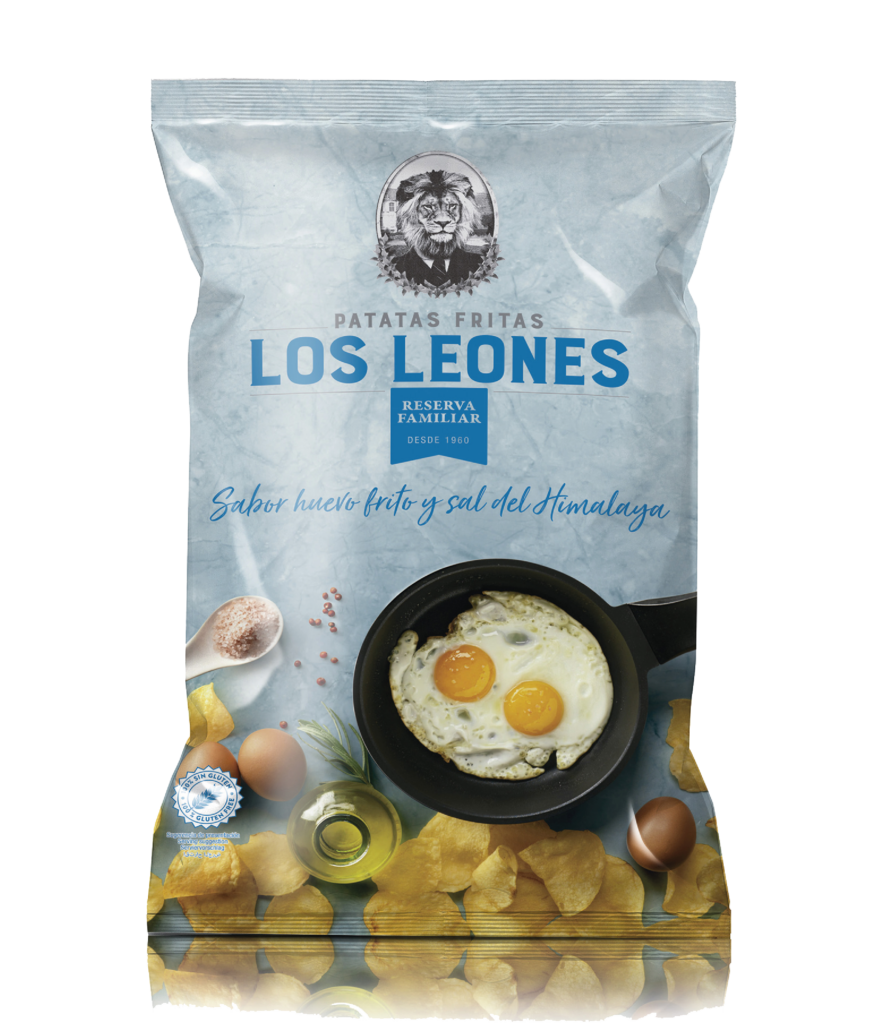 Patata sabor Huevo Frito 120g (Caja 11 uds)